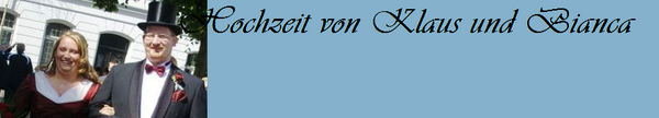 Logo Hochzeit Bianca und Klaus